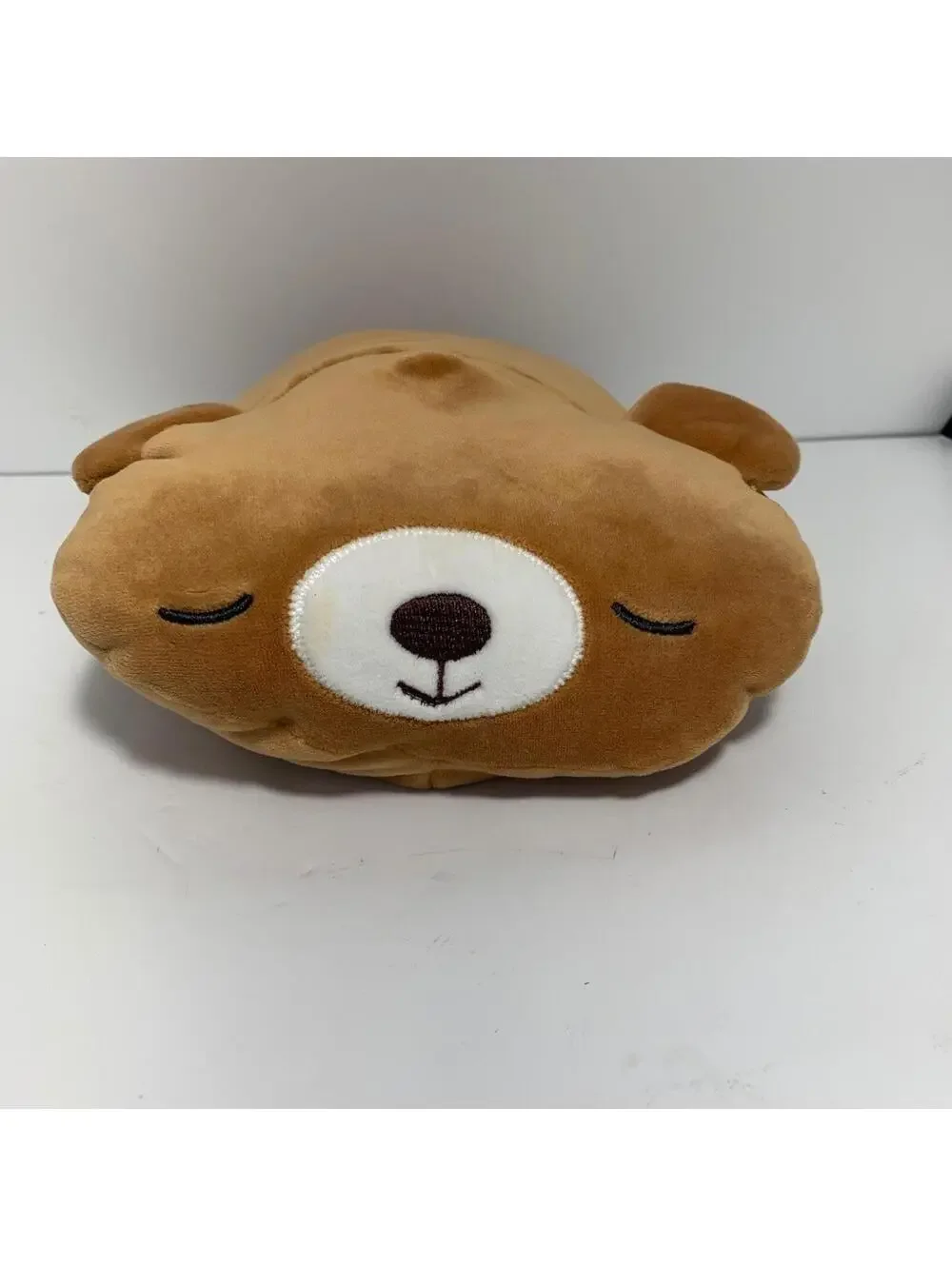Brown Bear Plush Pillow 12.5